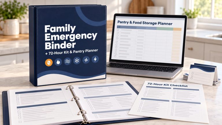 How to Make a Family Emergency Binder (Step by Step)
